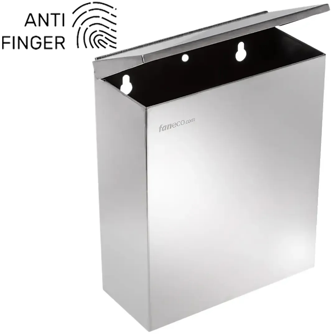 Faneco Hit poubelle 7 l acier WB7SJAF