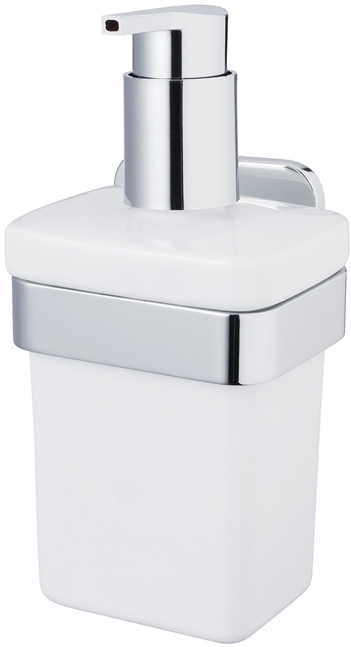 BISK Tore distributeur de savon ml chrome 07821