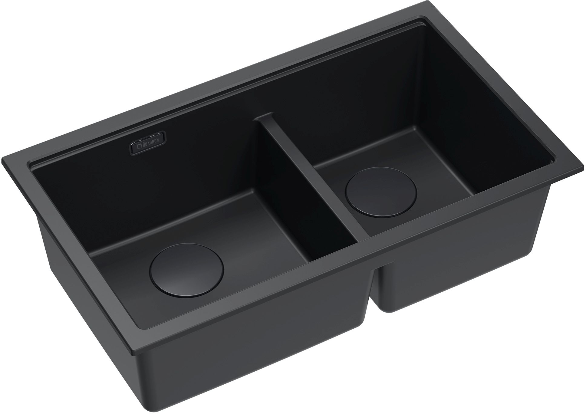 Quadron Logan évier graniteq 76x45 cm noir HQL7645U7BLMU