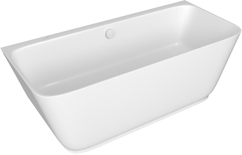 Polysan Skylla baignoire murale 169x75 cm rectangulaire blanc 72430