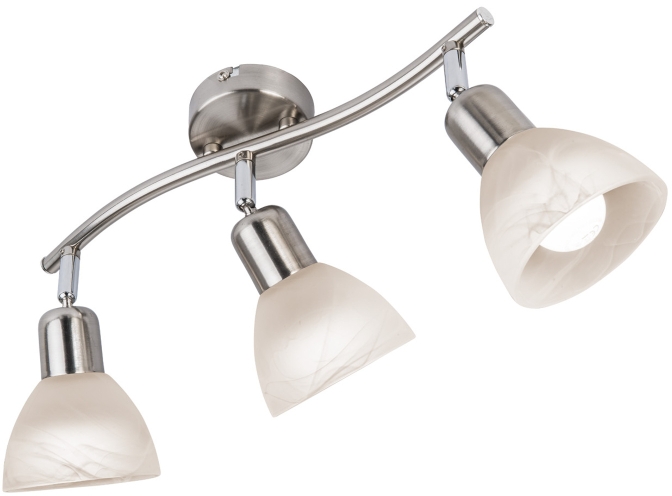Globo Lighting Daytona applique murale 3x5 W blanc-nickel 818903016X