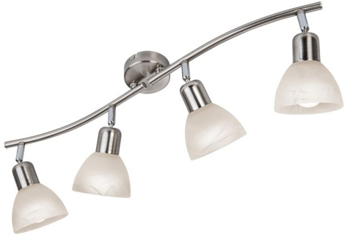 Globo Lighting Daytona applique murale 4x5 W blanc-nickel 818904016X