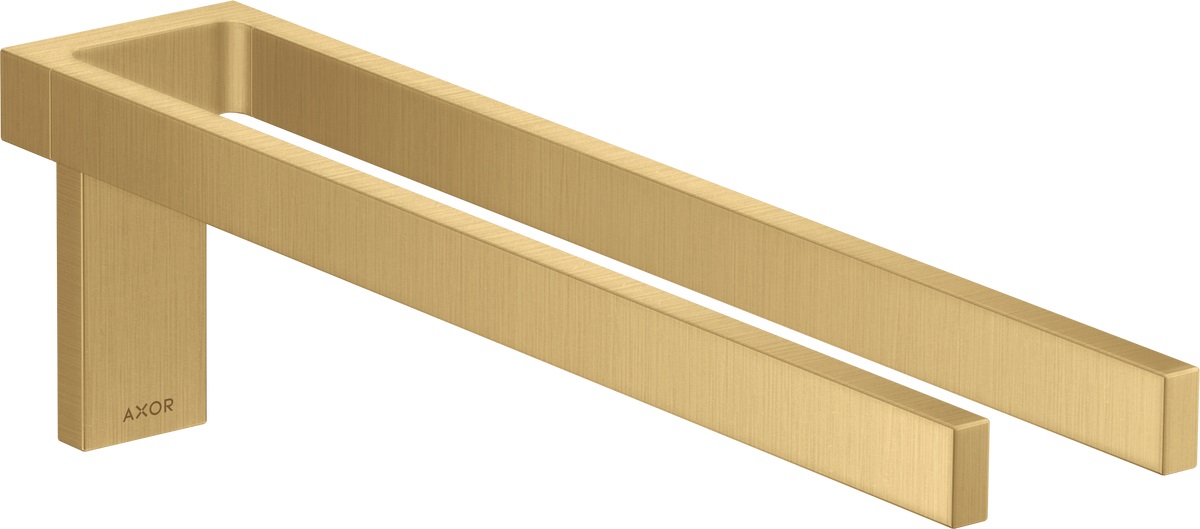 Axor Universal Rectangular porte-serviettes doré 42622250