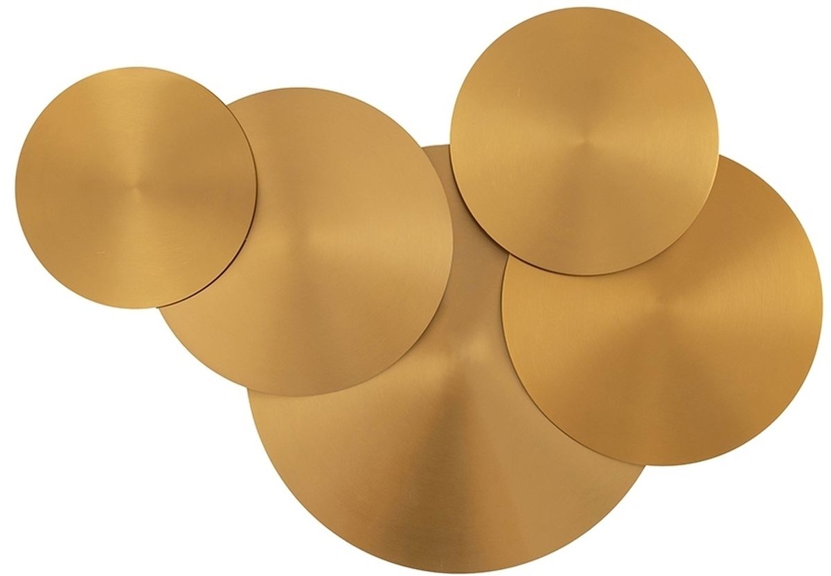 Moosee Scudo applique murale 4x5 W doré MSE1501100148