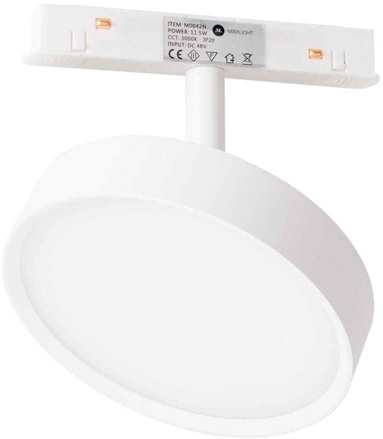 MaxLight Magnetic lampe magnétique 1x11.5 W blanc M0042Z
