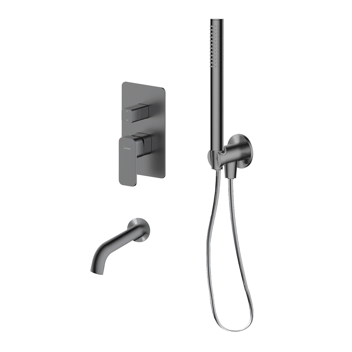 Set mitigeur bain-douche Oltens Hadsel 34108400, bec pour mitigeur Oltens Molle 39100400, 39304400, 37102400, 37200400