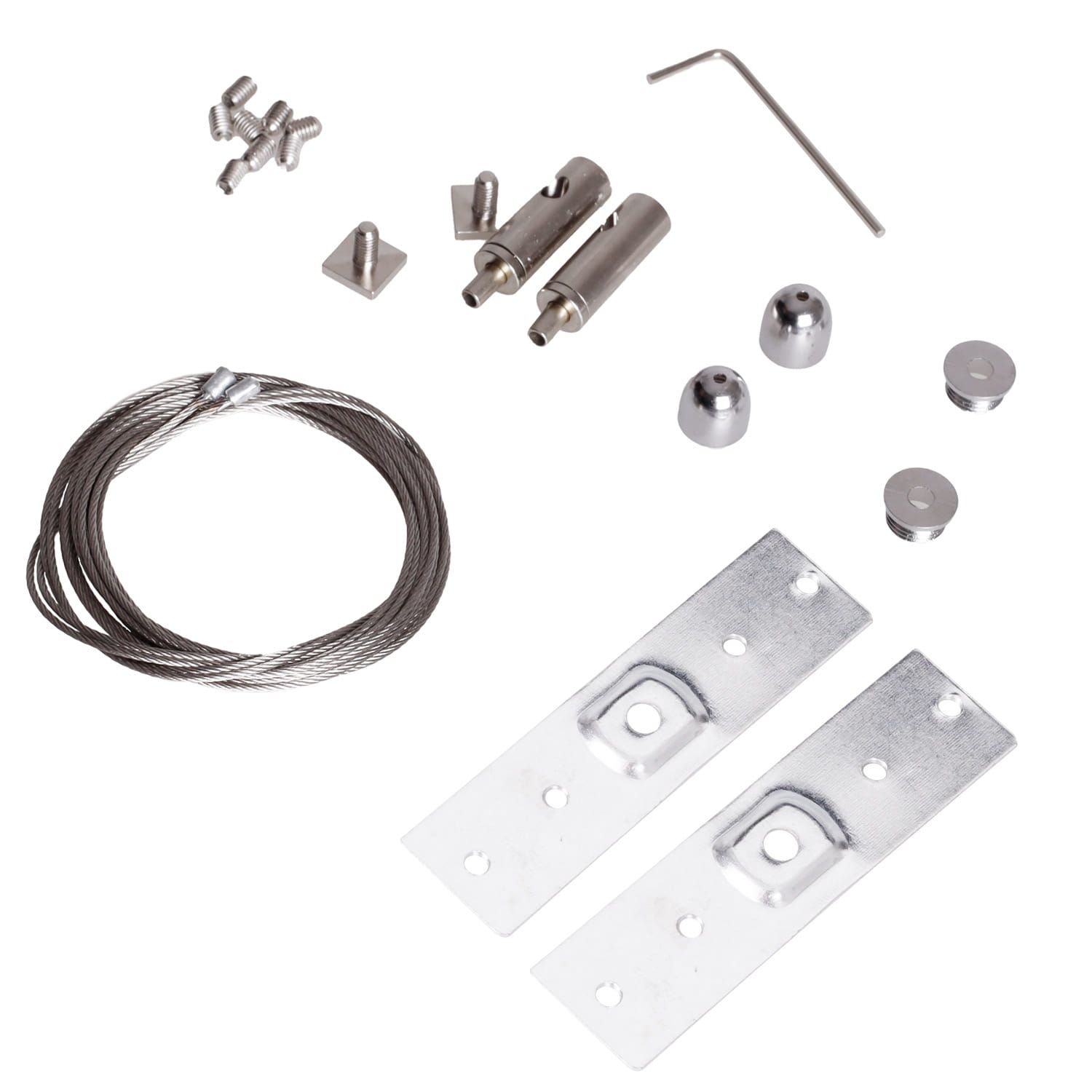 MaxLight Magnetic kit de suspension pour rail x W acier MA0024
