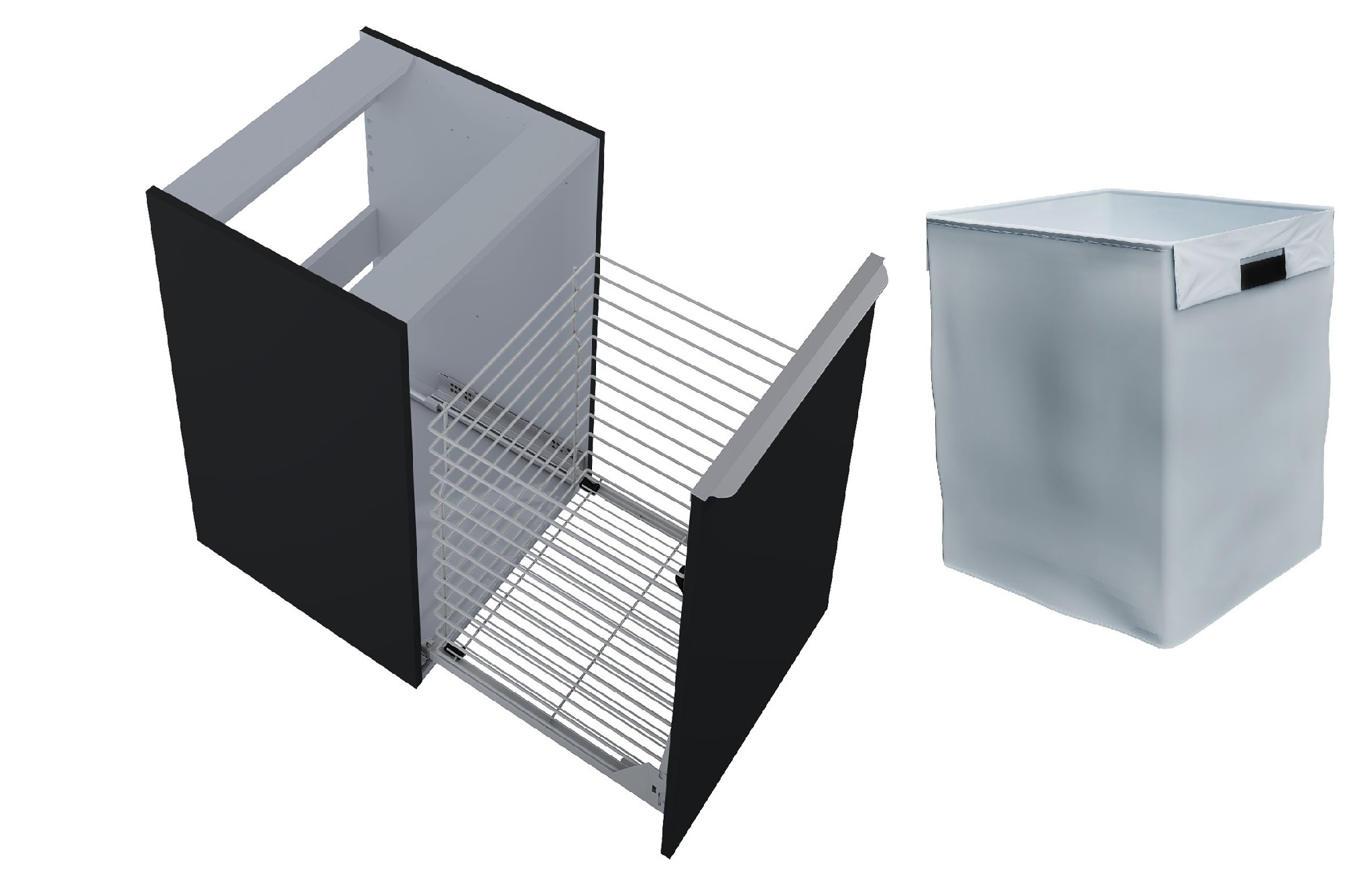 Set armoire Elita Lofty RE080500027160, panier Elita RE199489000010