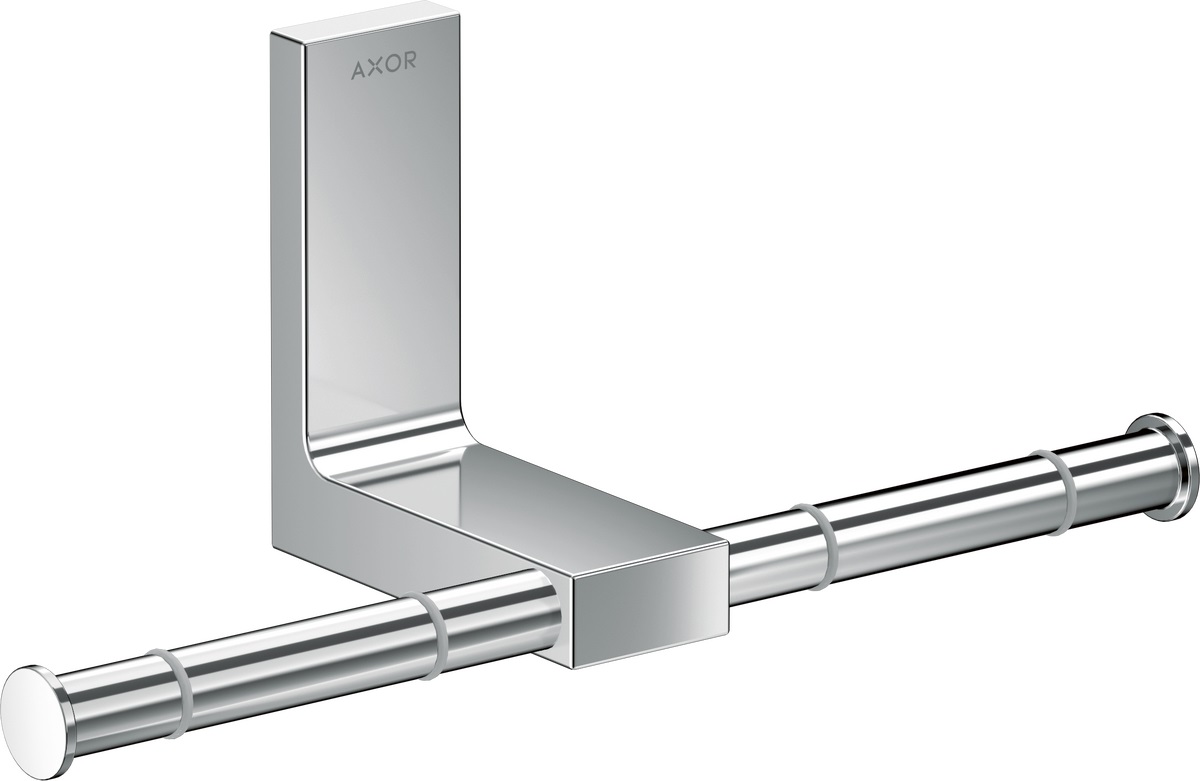 Axor Universal Rectangular porte-papier toilette chrome 42657000