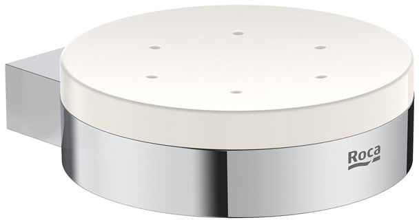 Roca Hotel's porte-savon mural chrome A817591C00