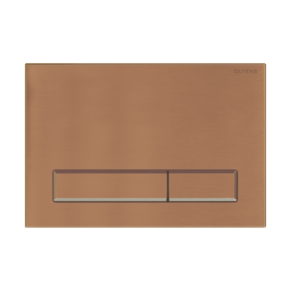 Oltens Torne bouton de chasse d'eau pour WC cuivre brossé 57101610