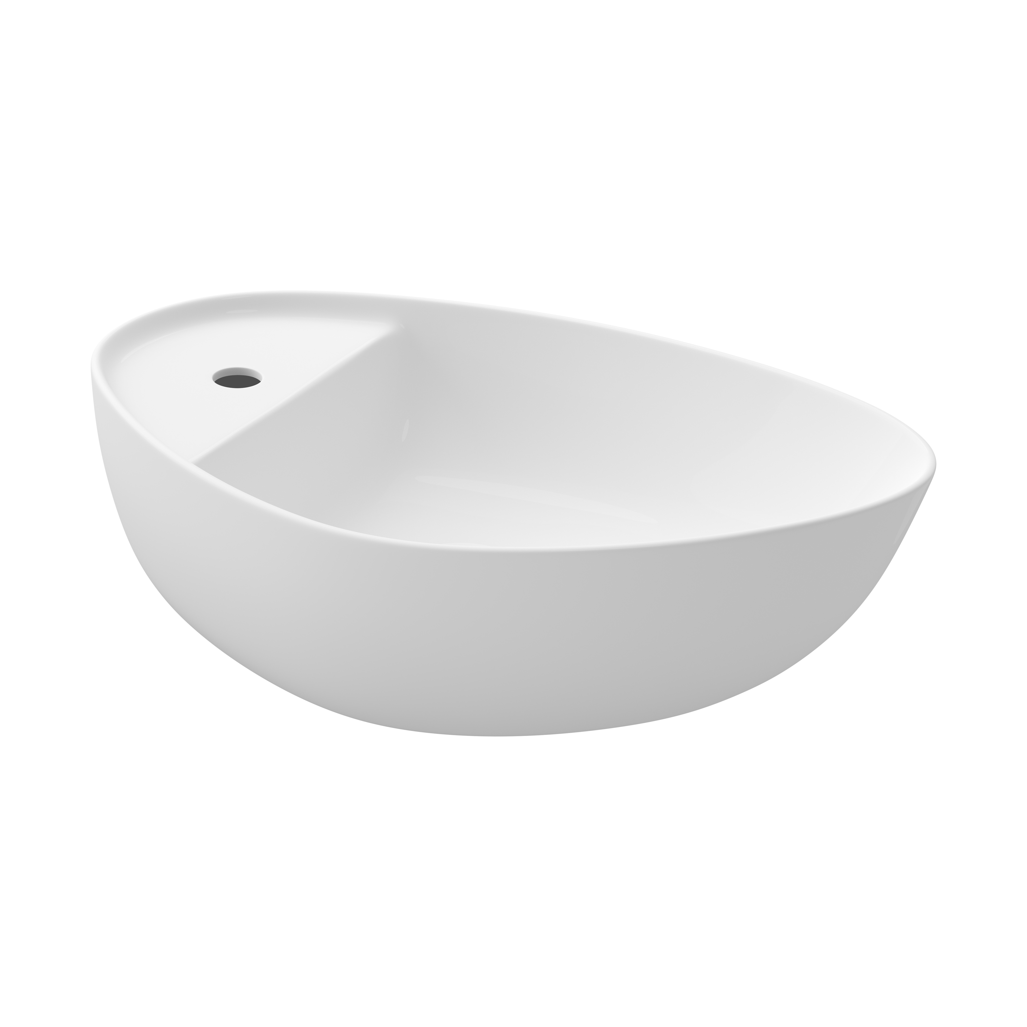 Cersanit Moduo lavabo 55x35.5 cm à poser blanc K116-155