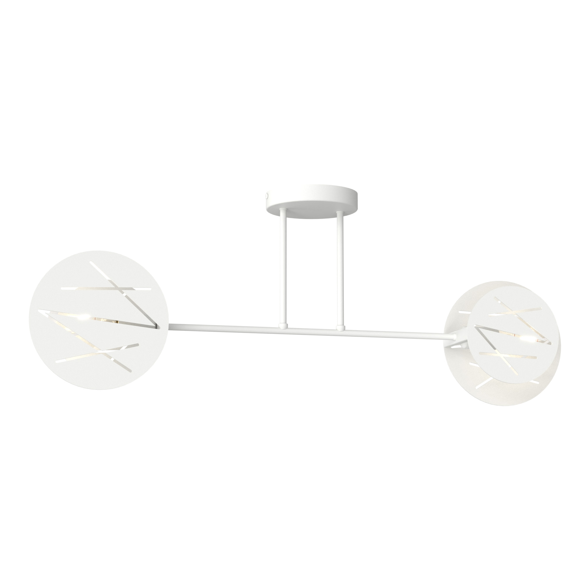 Emibig Frick plafonnier 2x15 W blanc 1416/2