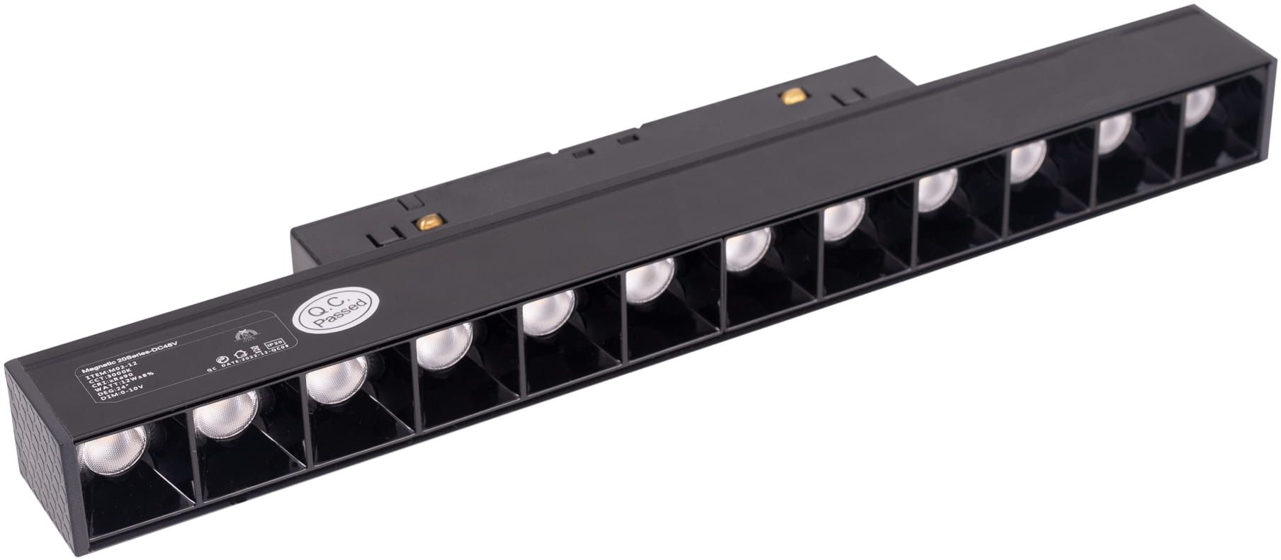 MaxLight Magnetic lampe magnétique 1x12 W noir M0004D