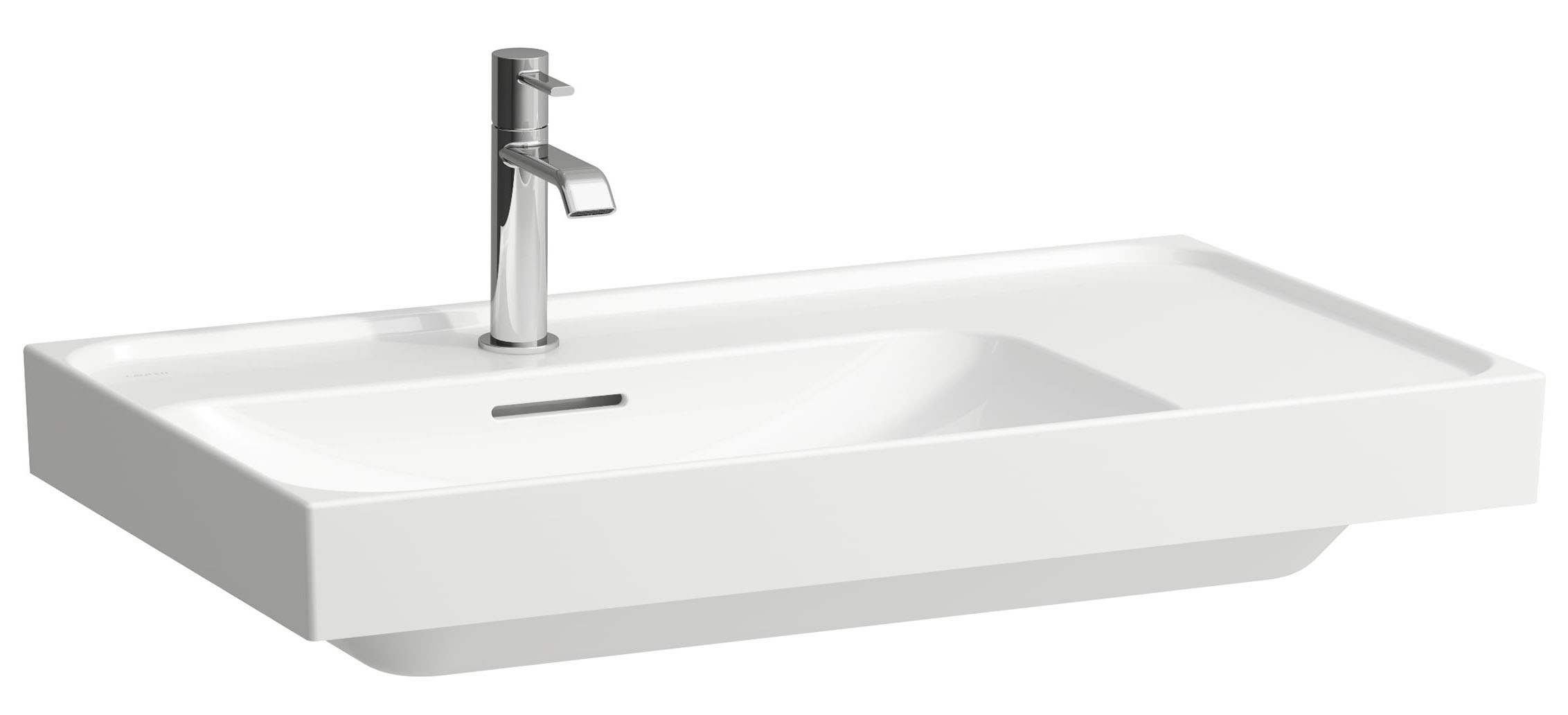 Laufen Meda lavabo 80x46 cm rectangulaire classique-de meuble blanc mat H8171167571041
