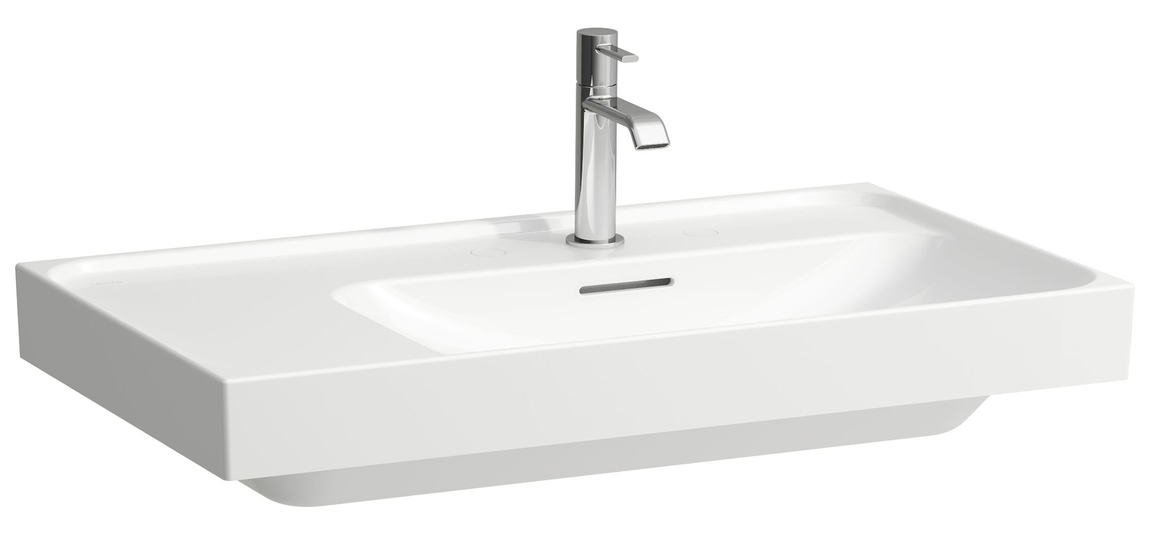 Laufen Meda lavabo 80x46 cm rectangulaire classique-de meuble blanc mat H8171157571091