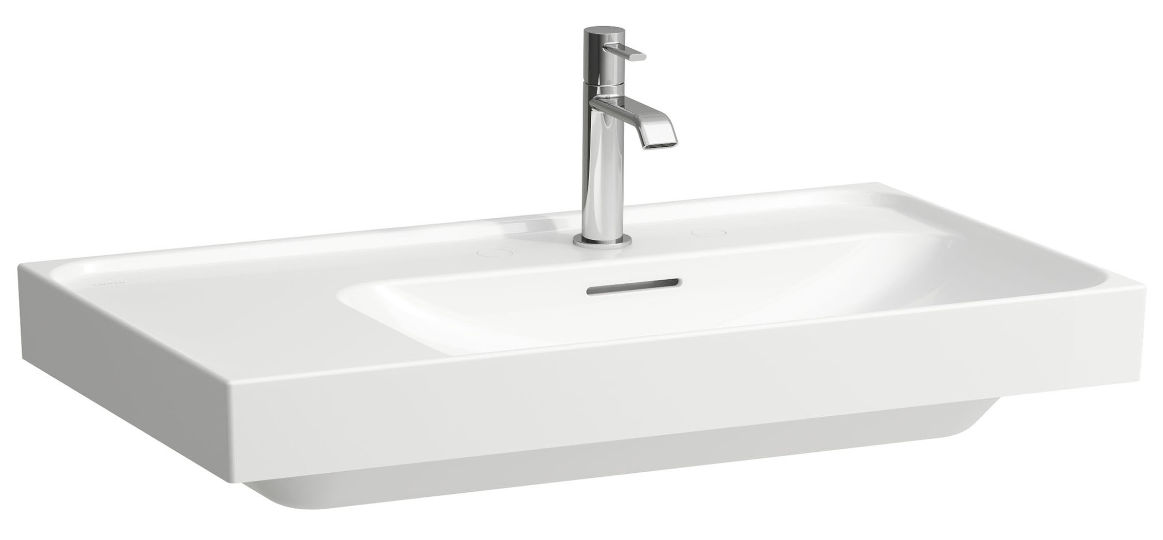 Laufen Meda lavabo 80x46 cm rectangulaire classique-de meuble blanc mat H8171157571041