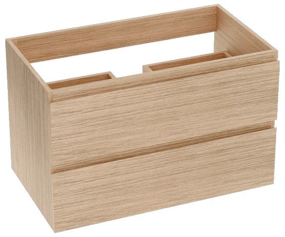 LaVita Salem armoire 81x46.5x50 cm sous-lavabo suspendu bois 5900378339885