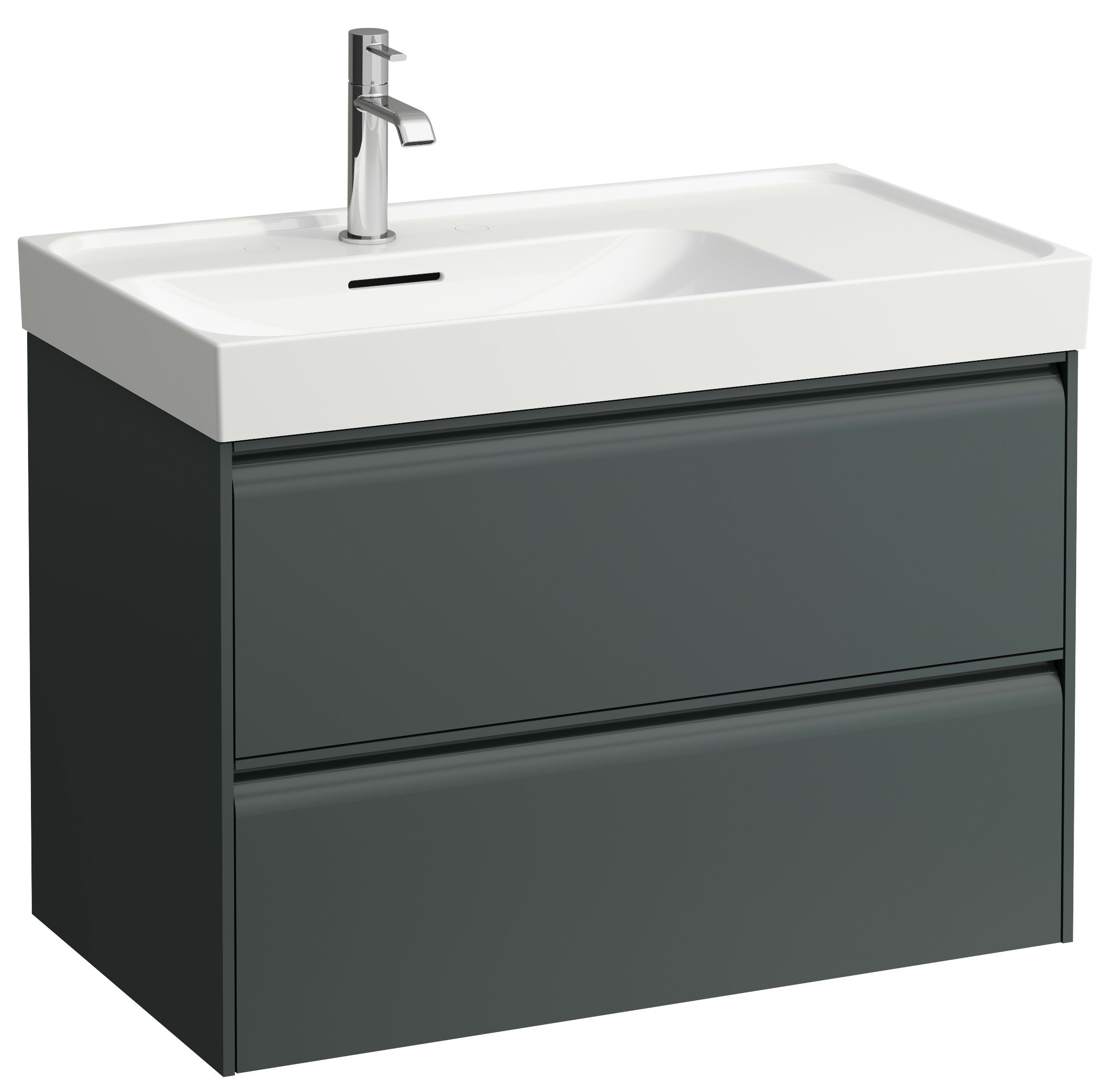 Laufen Meda armoire 44.8x78.4x51.5 cm sous-lavabo suspendu gris H4216020112661