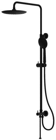 LaVita Orion ensemble de douche mural oui noir 5900378346166