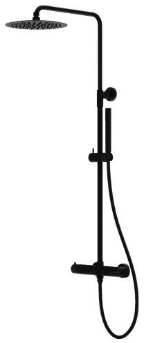 LaVita Orion ensemble de douche mural oui noir 5900378341611