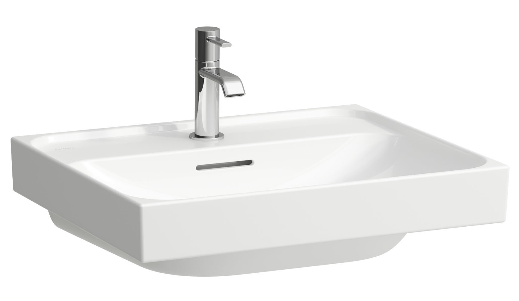Laufen Meda lavabo 55x46 cm rectangulaire classique-de meuble blanc mat H8101127571041