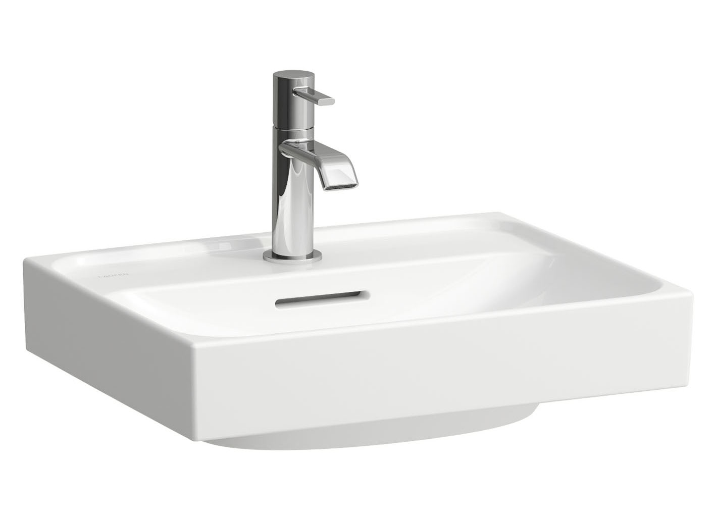 Laufen Meda lavabo 45x35 cm rectangulaire classique blanc mat H8161117571041