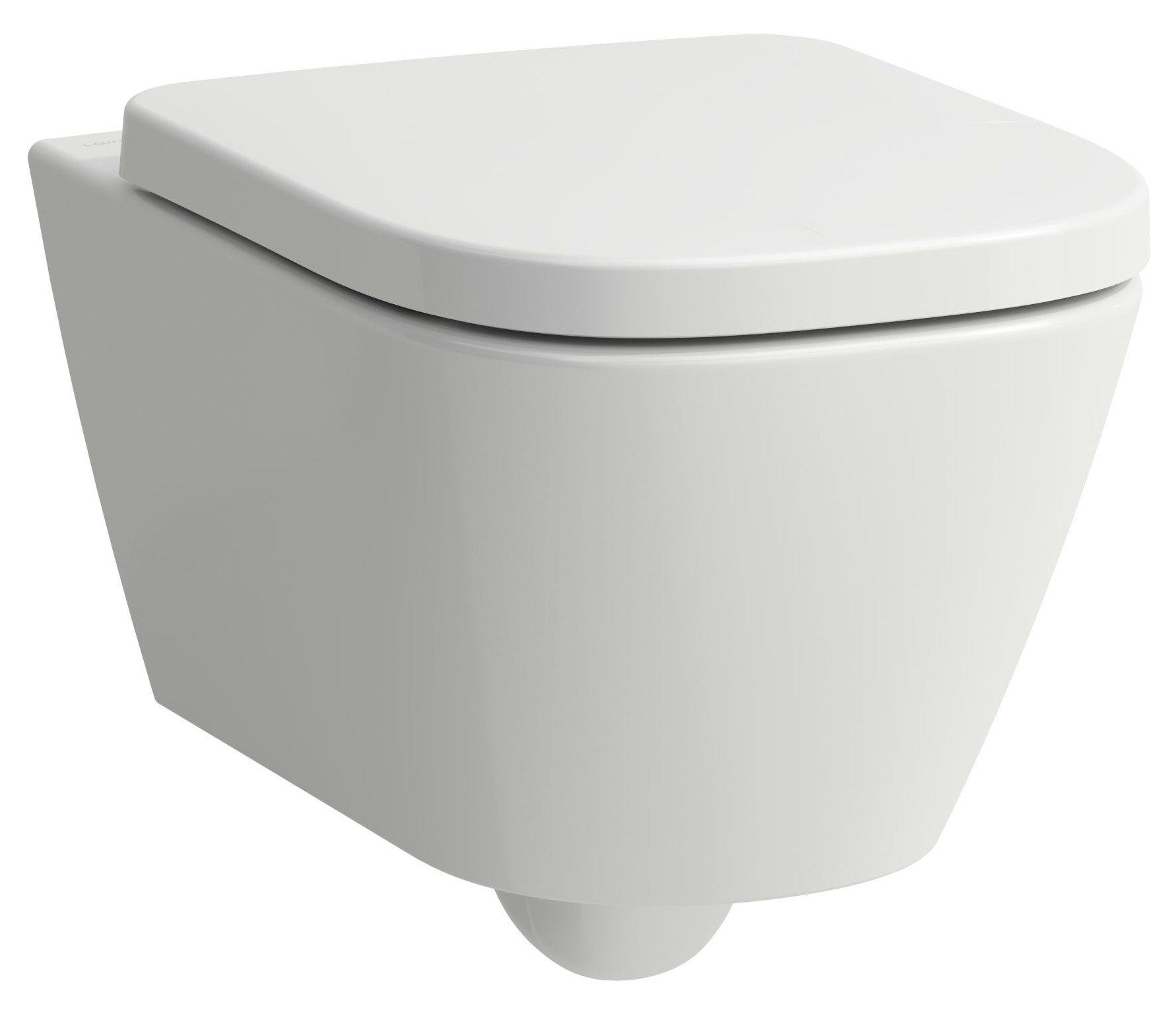 Laufen Meda cuvette de wc suspendue oui oui blanc brillant H8201104000001