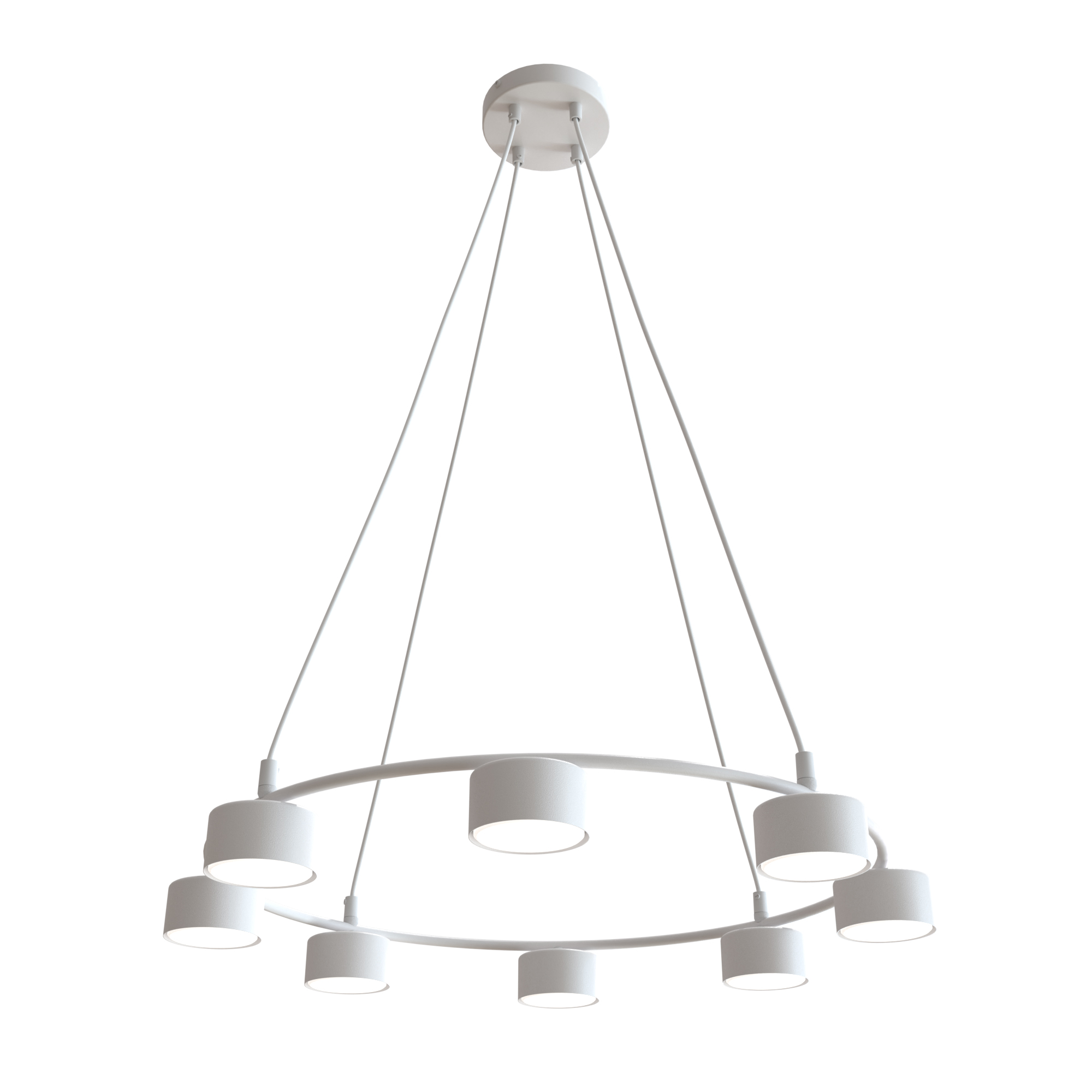 Emibig Starlit lampe suspendue x10 W blanc 1373/8