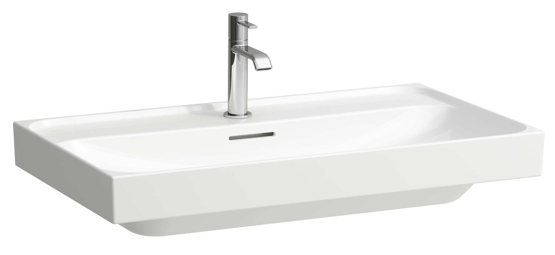 Laufen Meda lavabo 80x46 cm rectangulaire classique blanc brillant H8161174001041