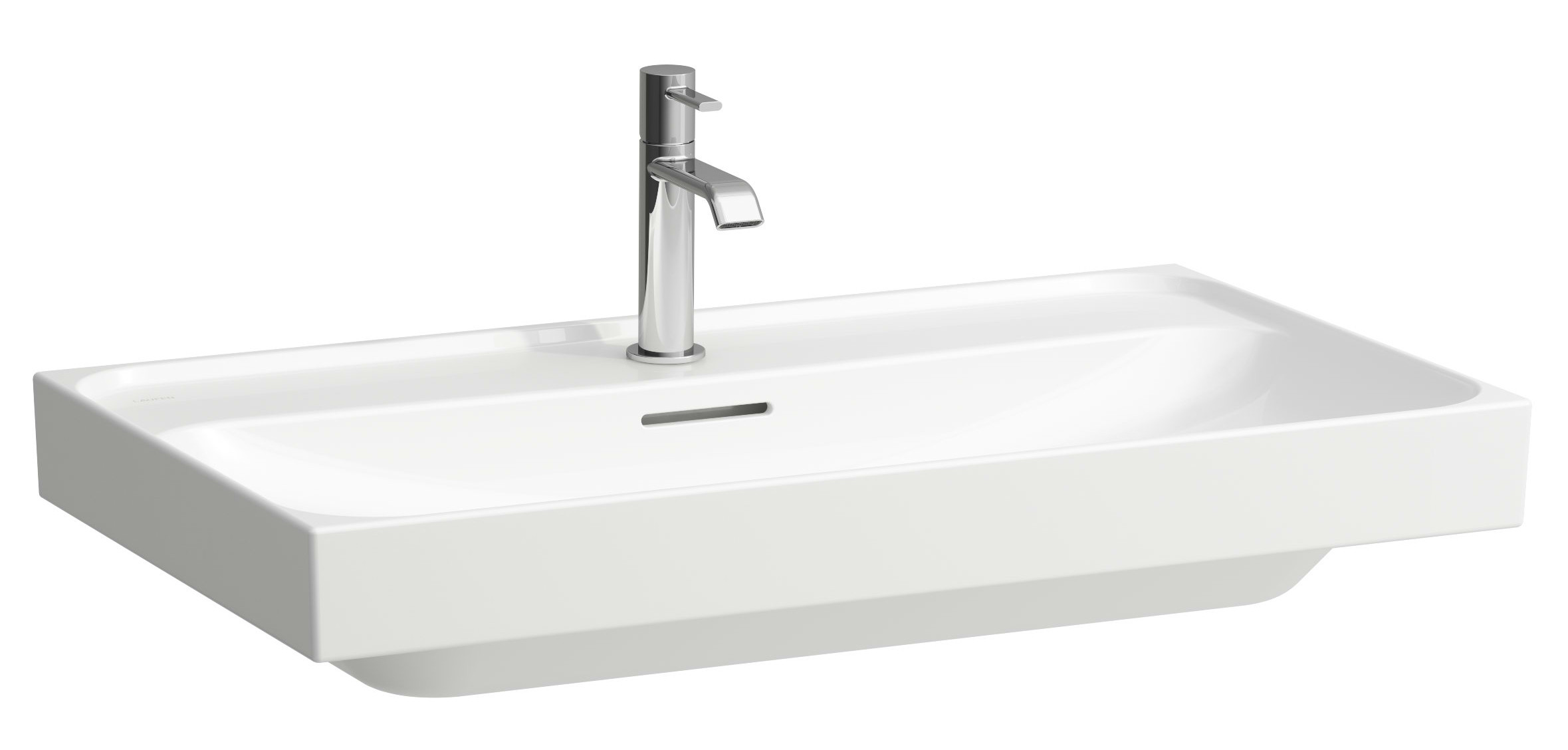 Laufen Meda lavabo 80x46 cm rectangulaire classique-de meuble blanc brillant H8101174001091