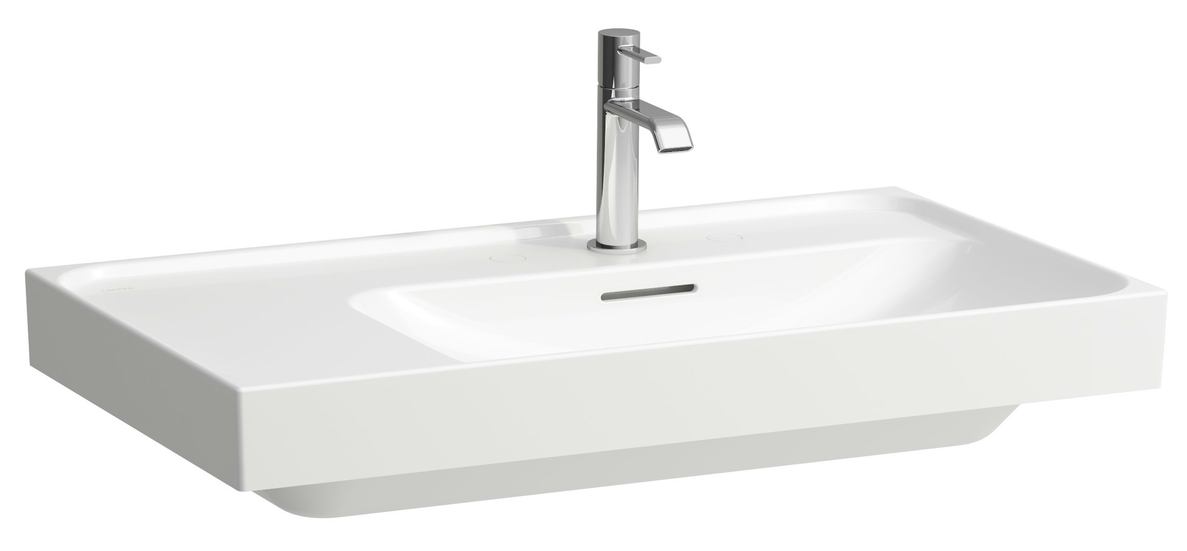 Laufen Meda lavabo 80x46 cm rectangulaire classique-de meuble blanc brillant H8171154001041