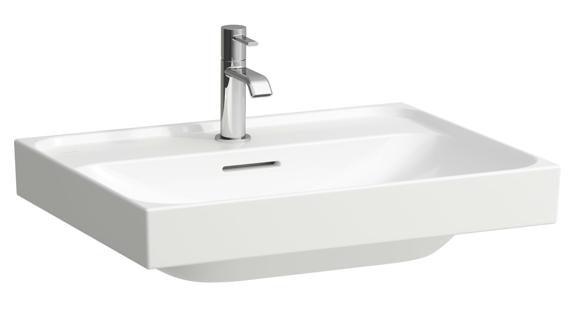 Laufen Meda lavabo 60x46 cm rectangulaire classique blanc H8161134001091