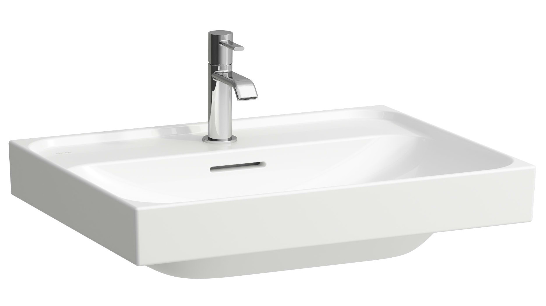 Laufen Meda lavabo 60x46 cm rectangulaire classique-de meuble blanc brillant H8101134001041