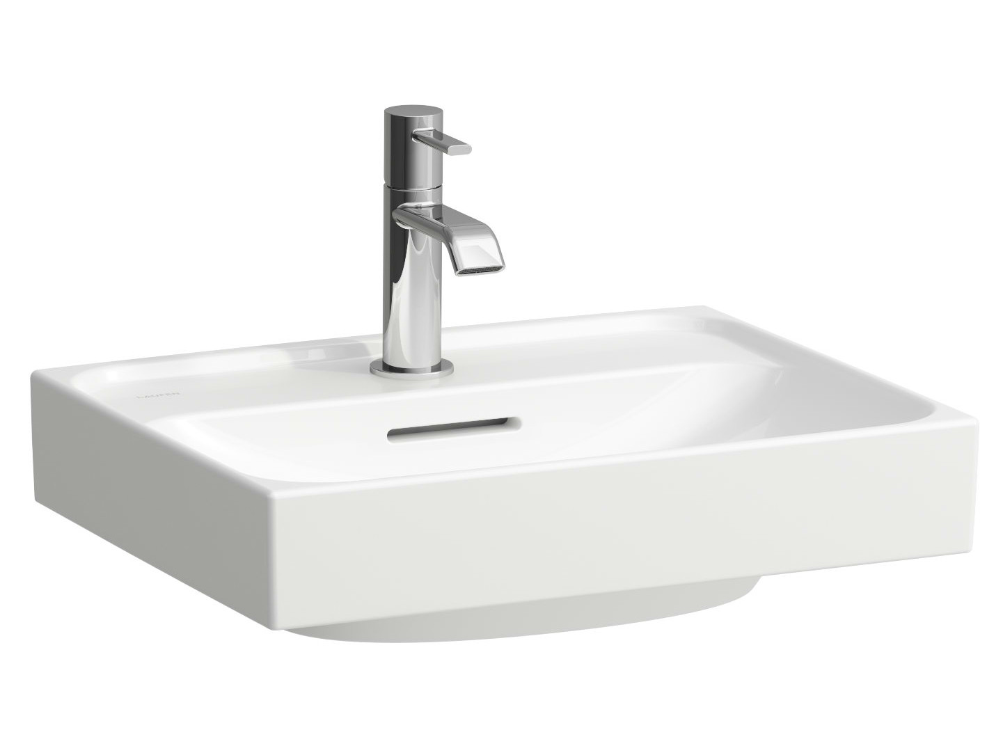 Laufen Meda lavabo 45x35 cm rectangulaire classique blanc brillant H8161114001091