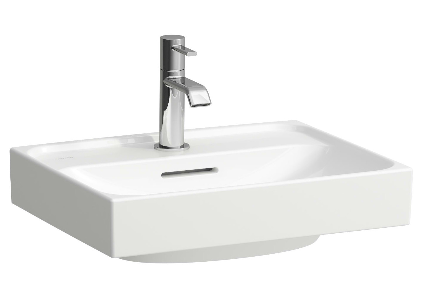 Laufen Meda lavabo 45x35 cm rectangulaire classique blanc brillant H8161114001041