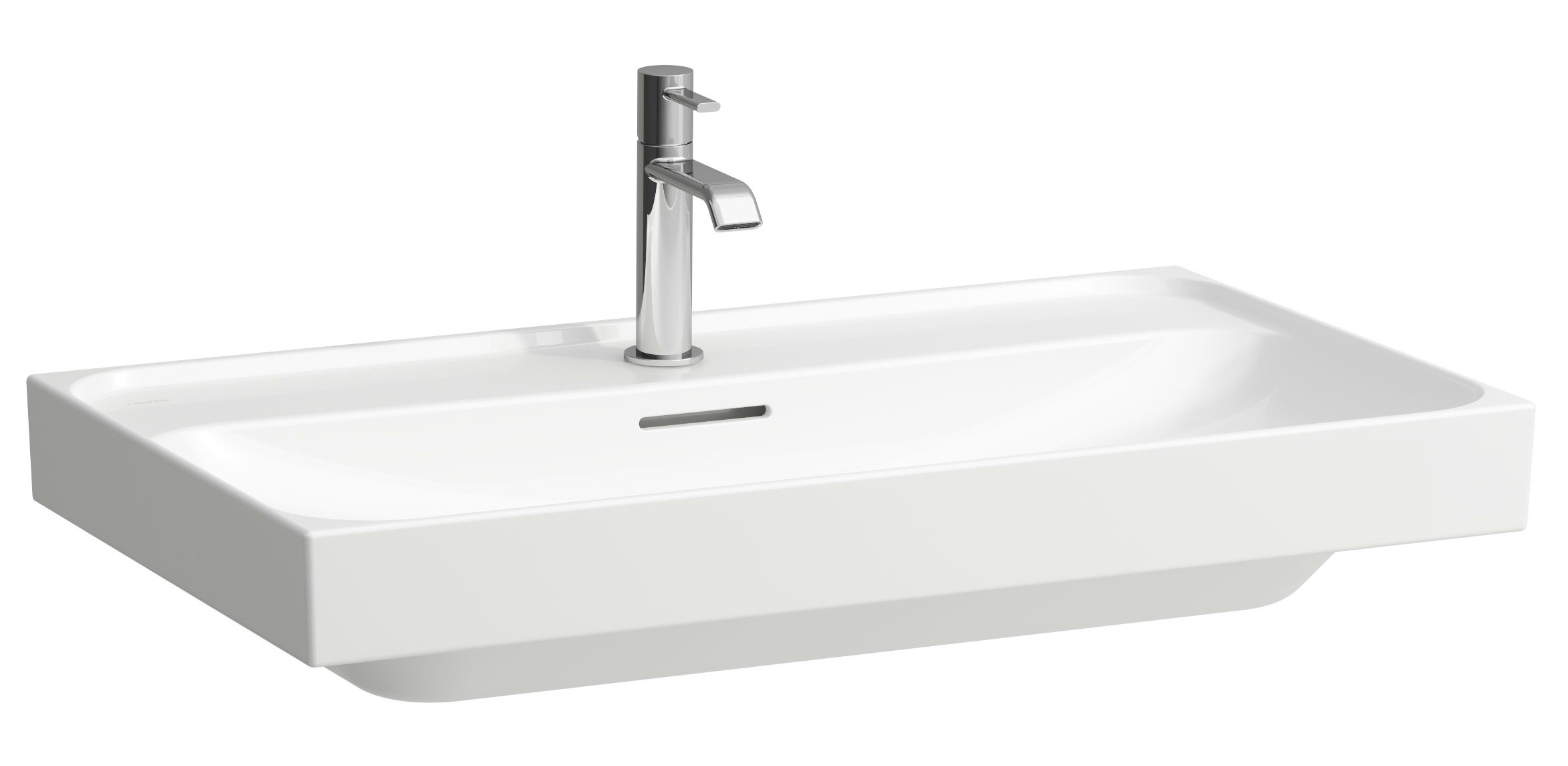 Laufen Meda lavabo 80x46 cm rectangulaire classique blanc brillant H8161170001041
