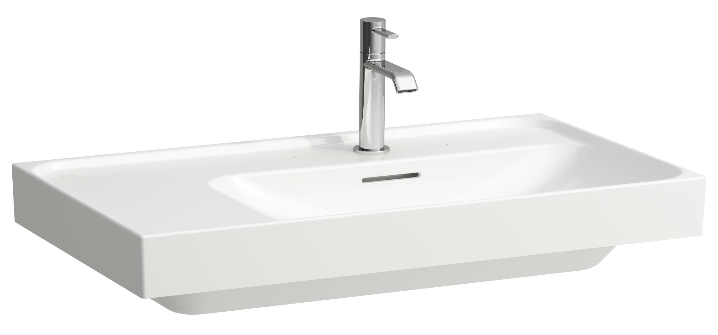 Laufen Meda lavabo 80x46 cm rectangulaire classique-de meuble blanc brillant H8171150001091