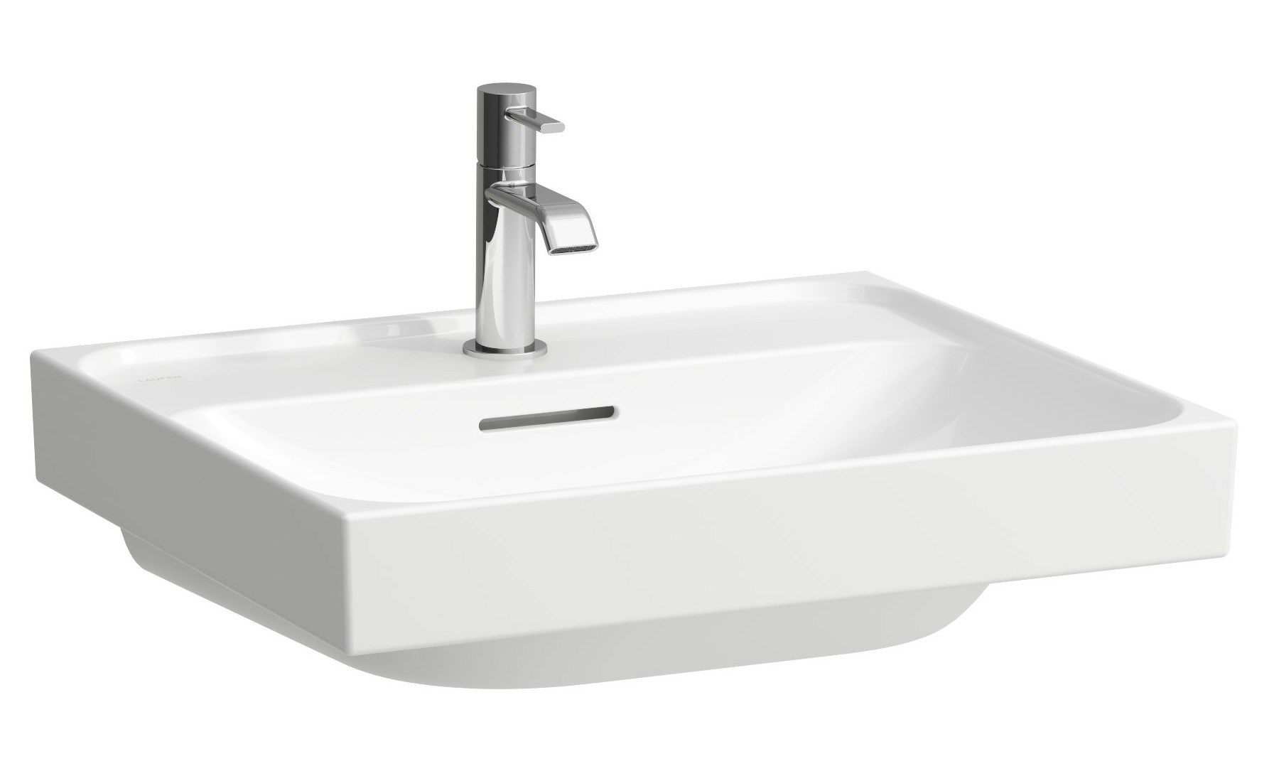Laufen Meda lavabo 55x46 cm rectangulaire classique blanc brillant H8161120001091