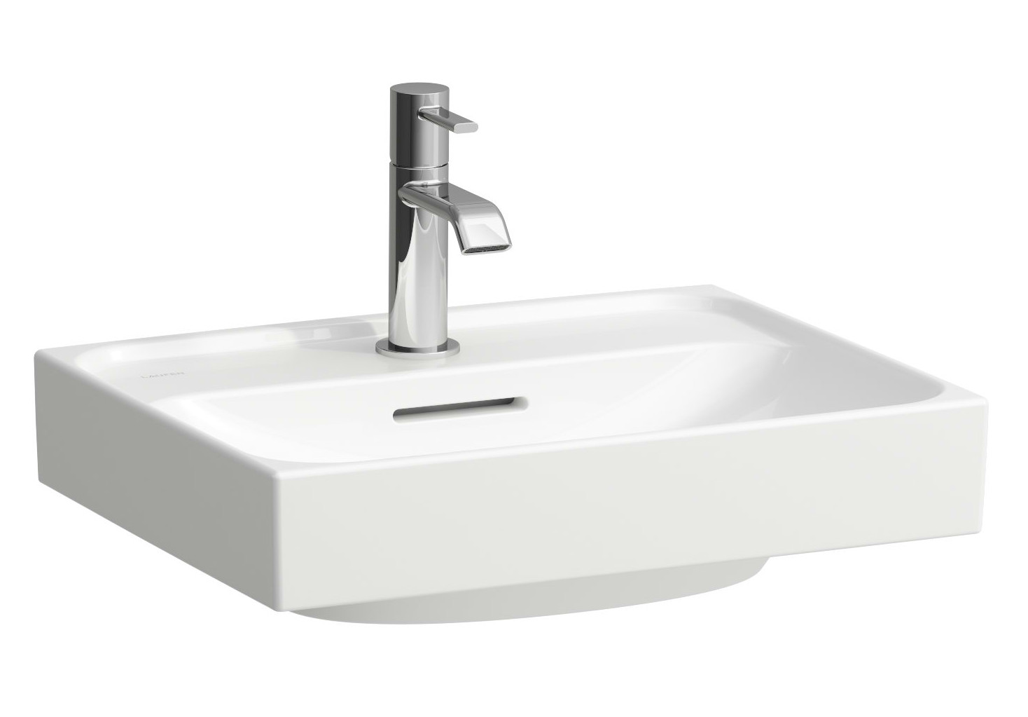 Laufen Meda lavabo 45x35 cm rectangulaire classique-de meuble blanc brillant H8161110001091