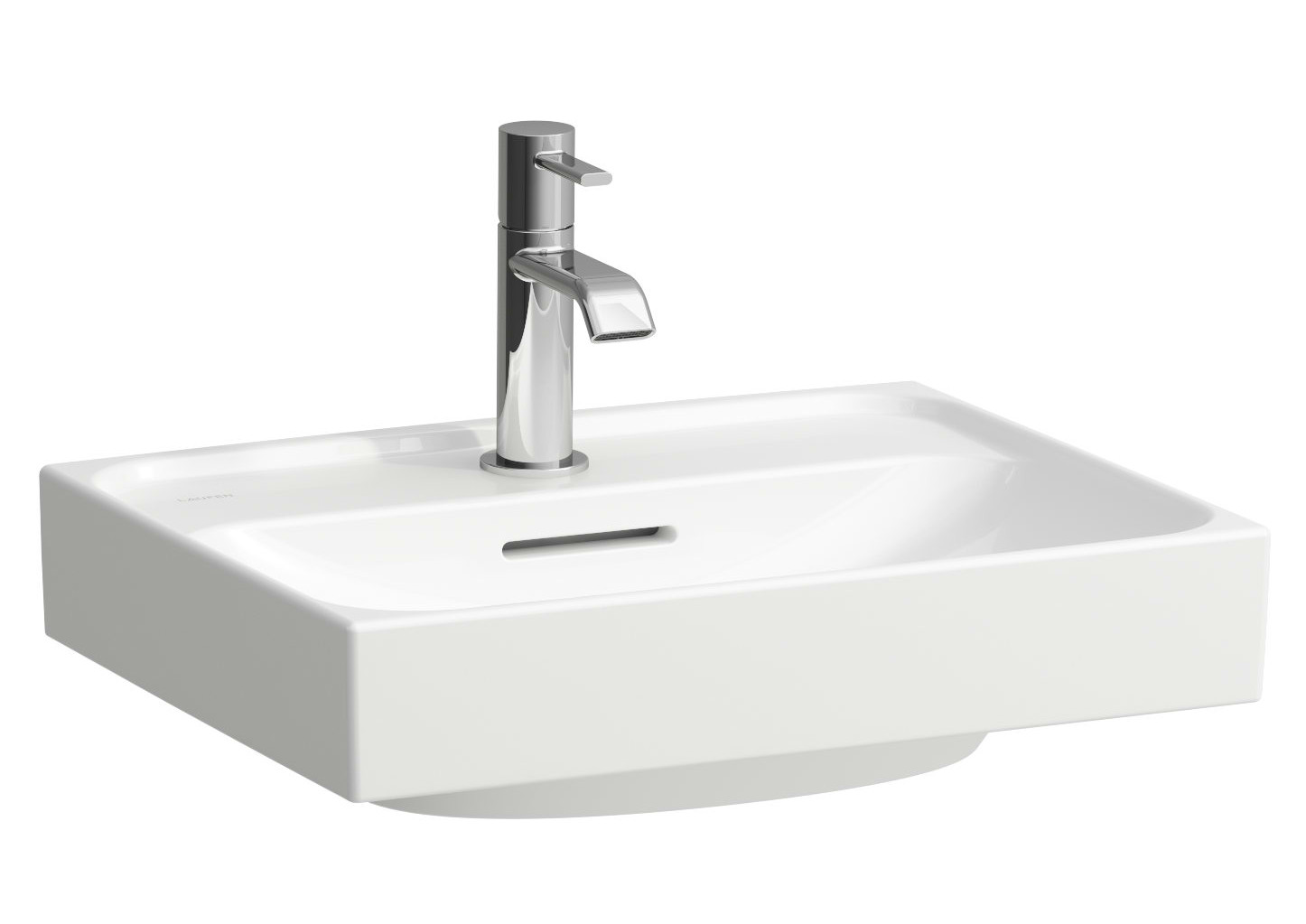Laufen Meda lavabo 45x35 cm rectangulaire classique-de meuble blanc brillant H8161110001041