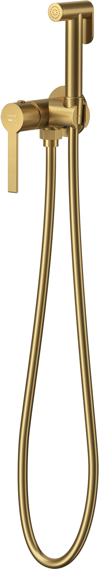 Cersanit Virgo mitigeur bidet avec kit de douche encastrée doré S951-872
