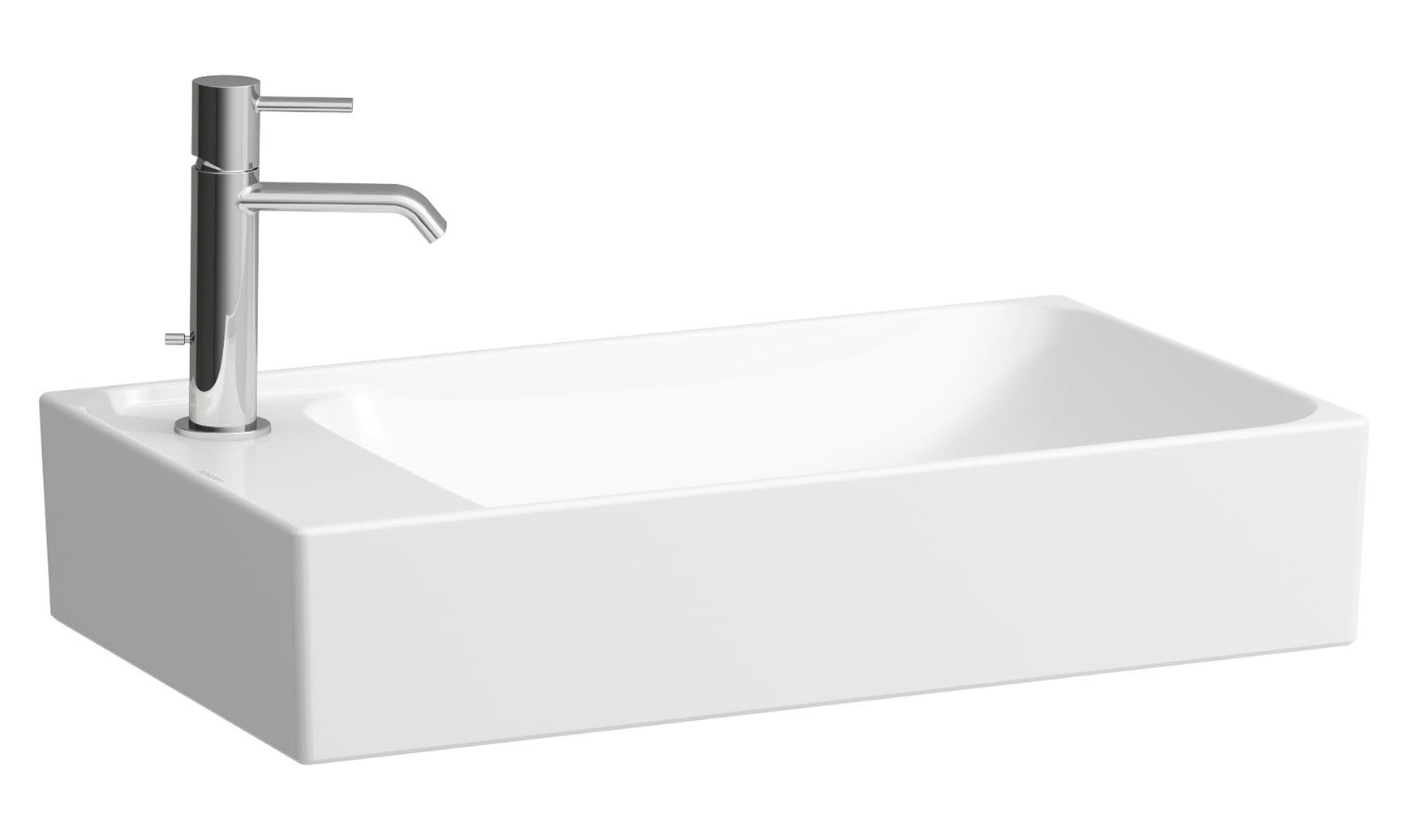 Laufen Meda lavabo 60x35 cm rectangulaire à poser blanc mat H8121137571051