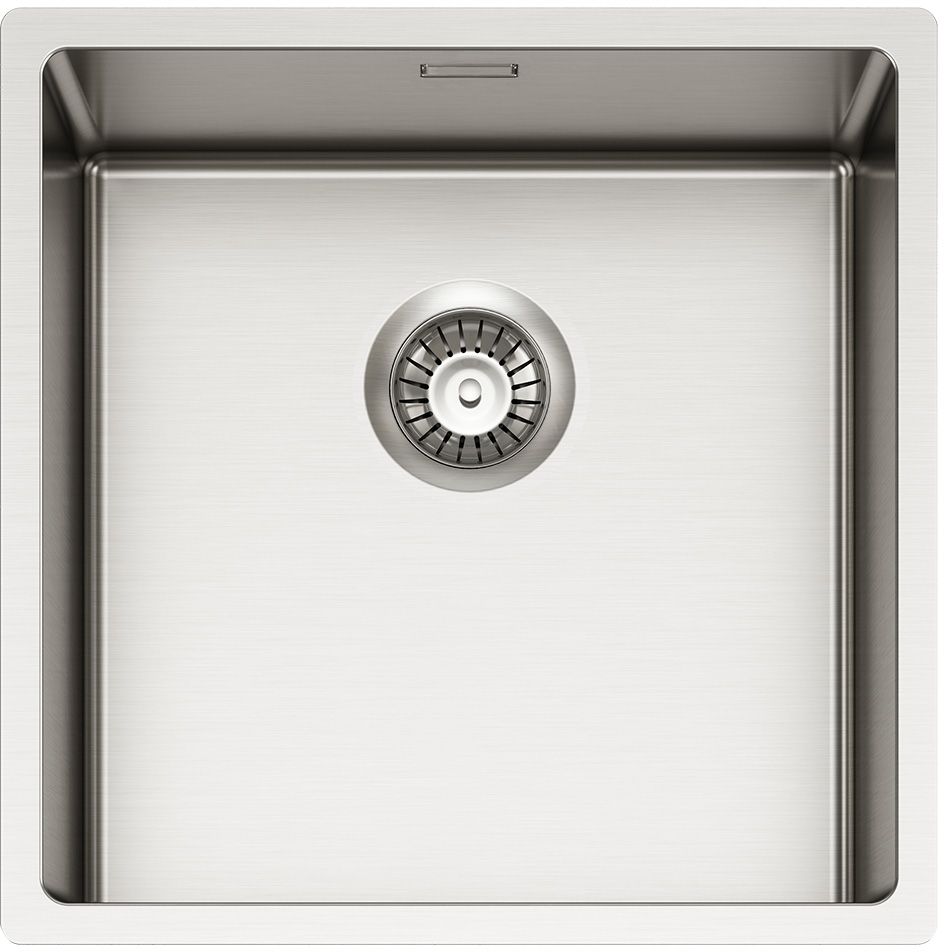 Alveus Nox évier en acier inoxydable 44x44 cm acier 1149924