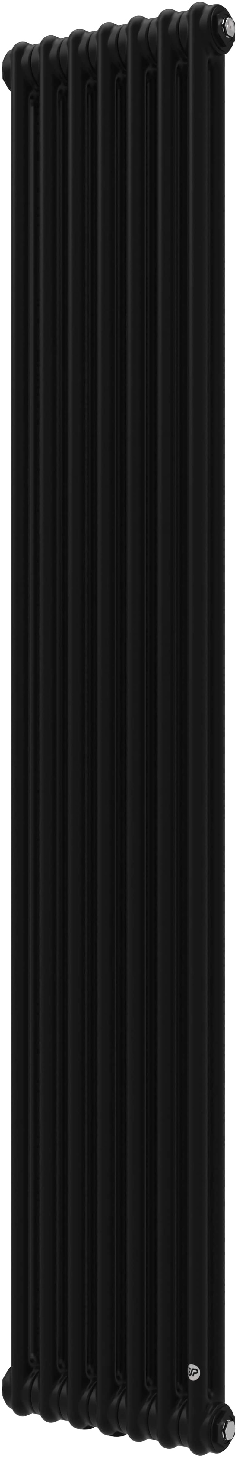 Instal Projekt Tubus 2 radiateur décoratif 179.3x33.5 cm podłączenie inférieur noir TUB2-180/07D50C75