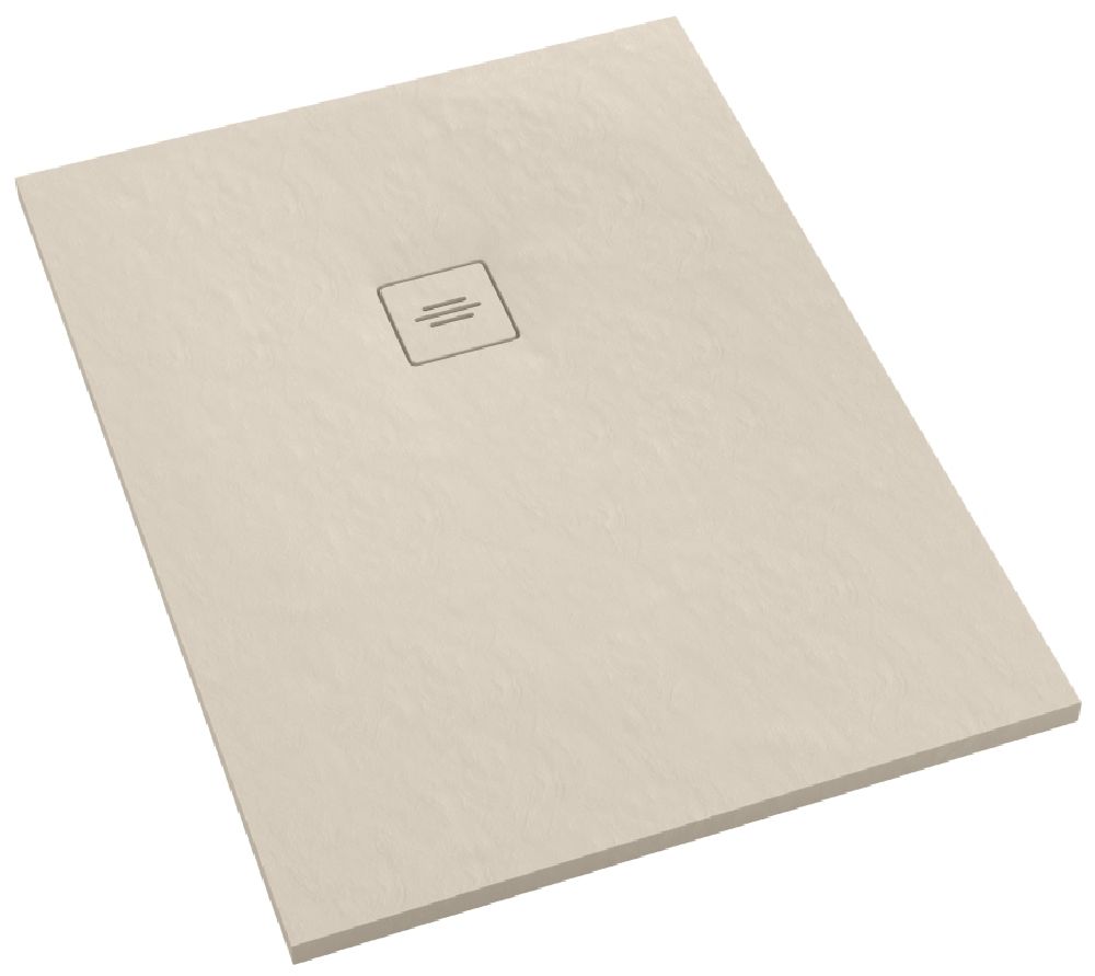 Schedline Protos Cashmere Stone receveur de douche rectangulaire 120x100 cm beige 3SP.P1P-100120/PK/ST-M1/PK/ST