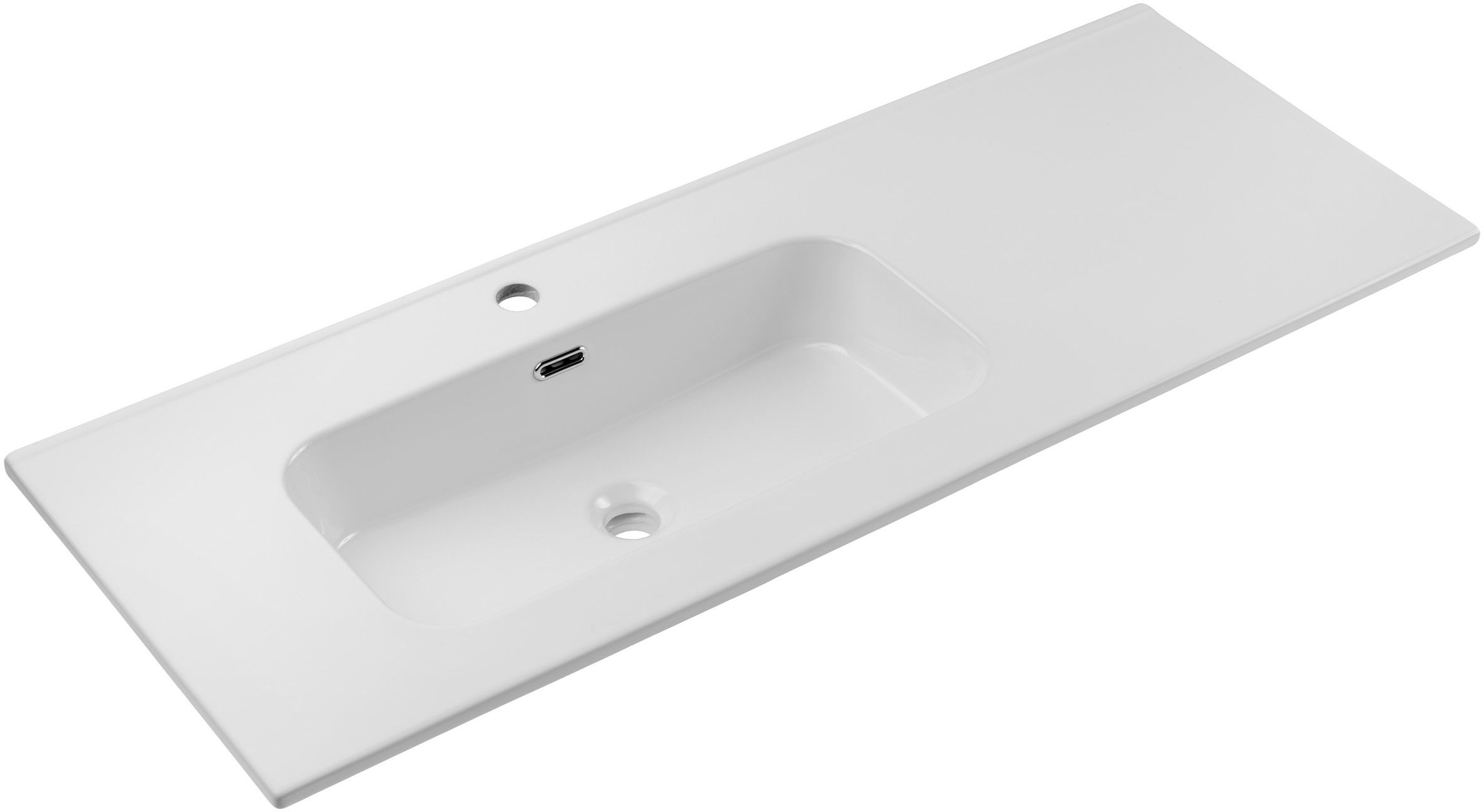 Comad Go 2 lavabo 121x46 cm rectangulaire de meuble blanc GO 2 120CM L DP ( E-8095-120L )