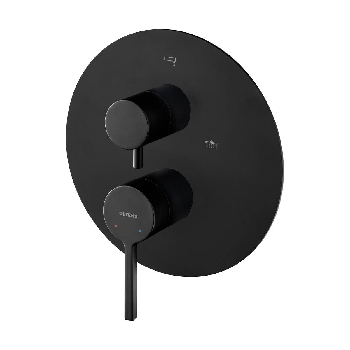 Oltens Rann mitigeur bain-douche encastrée noir mat 34111300