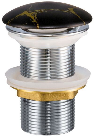 Comad bonde de lavabo noir CLICK-CLACK T201M-B12-3