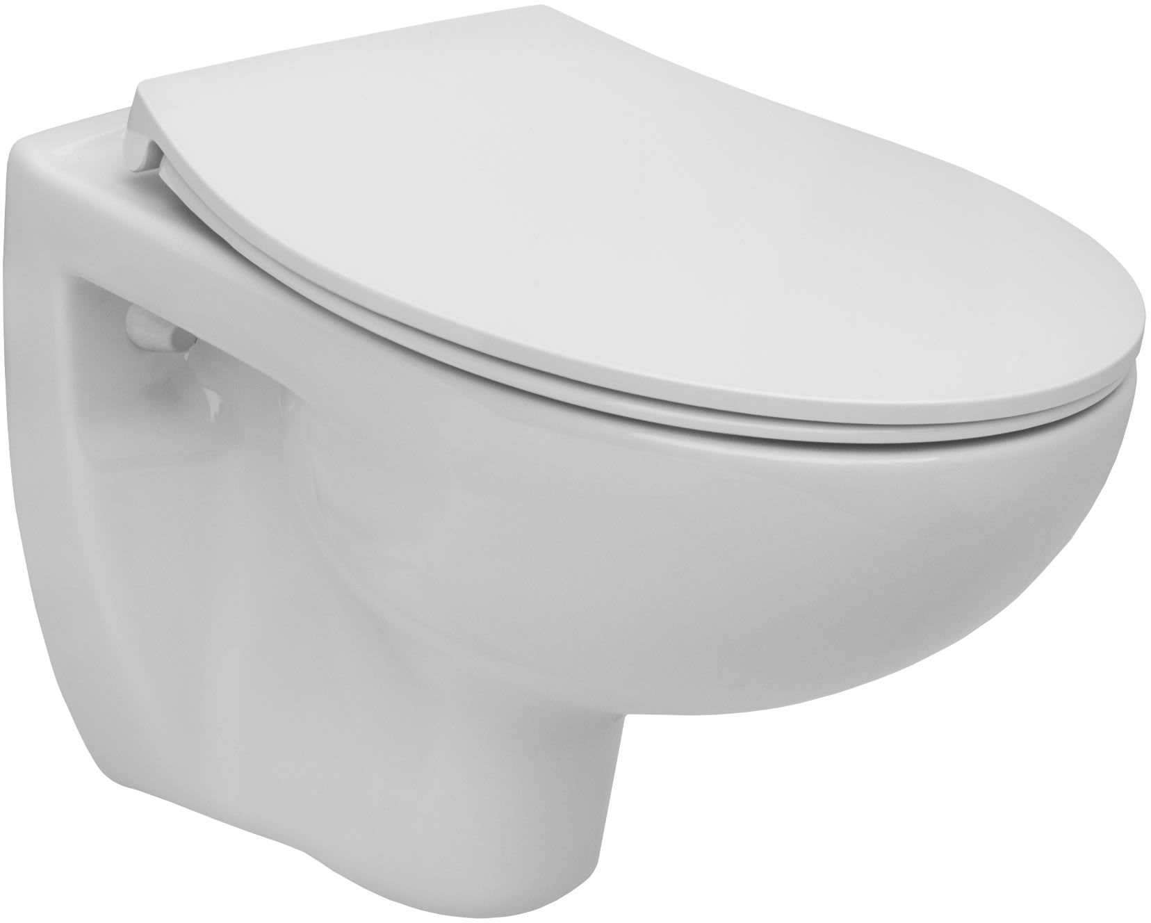 Roca Madalena cuvette de wc suspendue oui blanc brillant A34629L000